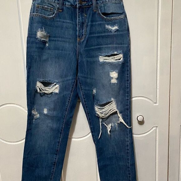 Cello Ripped Distressed Destroyed 100% Cotton Jeans size 7 - Picture 1 of 11